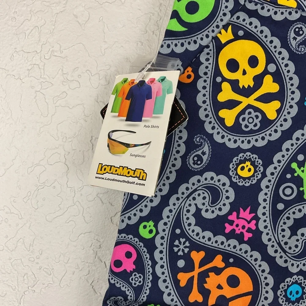 Men’s Loudmouth Jolly Roger Golf Shorts 32W